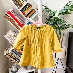 Gap mustard dress